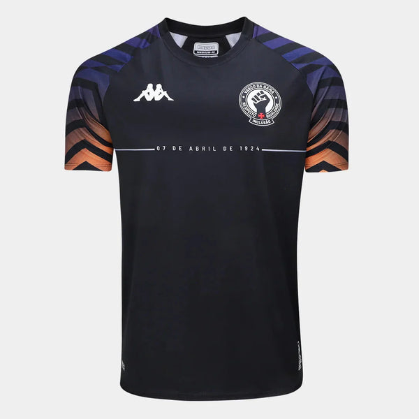 Camisa Kappa Vasco da Gama Aquecimento 2024/25 Masculina